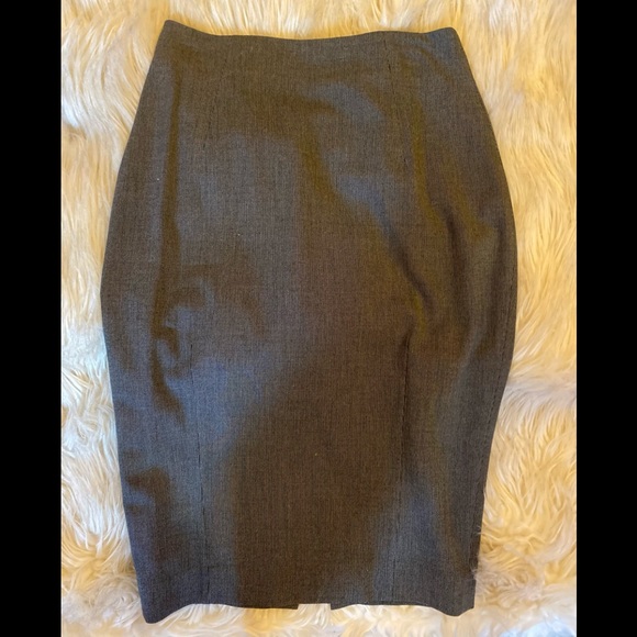 H&M Blazer w/ pencil skirt set- Like new, grey - Picture 2 of 8